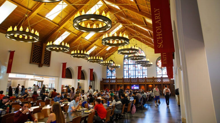 USC Village honors dining hall.