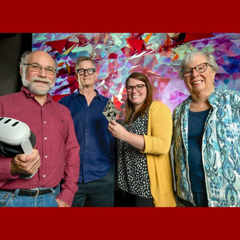 Group photo of interdisciplinary researchers