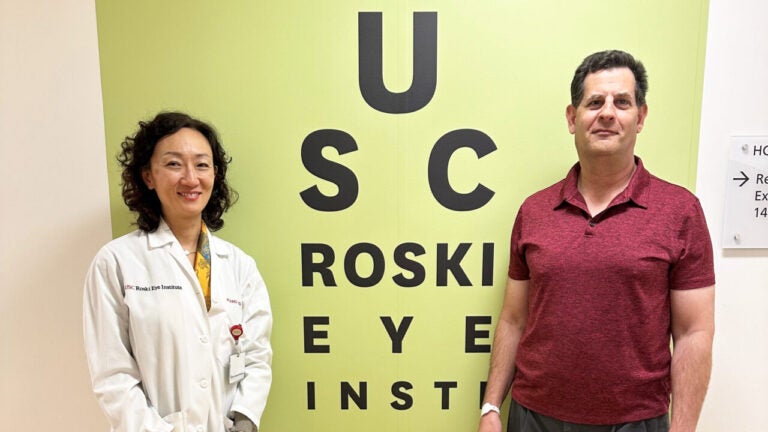 Dr. Sun Young Lee with Stephen Singer