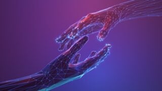 Illustration: digital hands