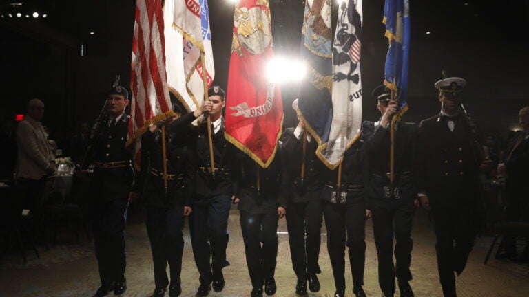 Color Guard at USC