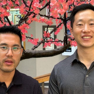 Thomas Wong (left) and Paul Lee